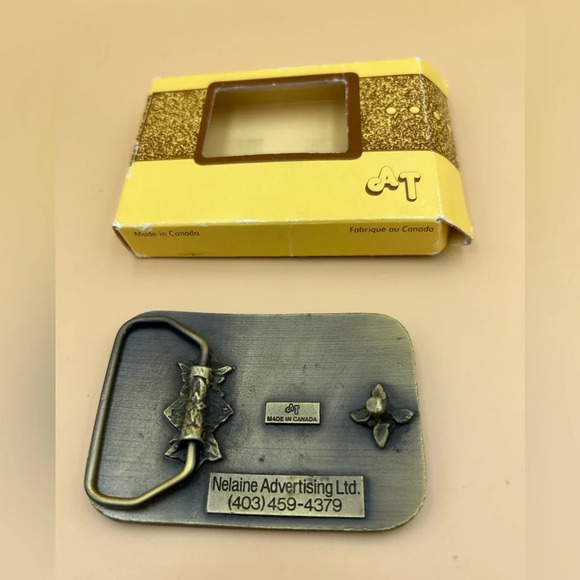 Belt Buckle Edmonton Gold Rush - Picture 2 of 2